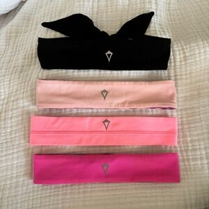 ivivva lululemon (2 reversible) hairbands headbands